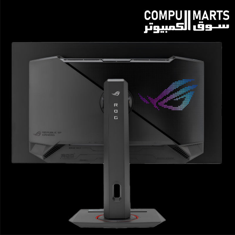 ASUS XG27UCDMG 4K 240Hz QD-OLED Gaming Monitor Rear View