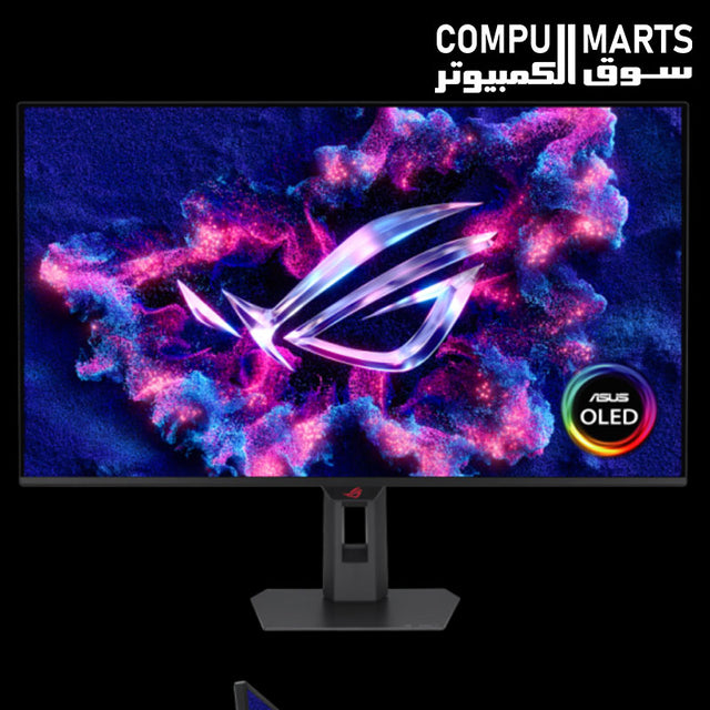 ASUS ROG Strix OLED XG32UCDS gaming monitor 32 inch 4K UHD QD-OLED 165Hz 0.03ms HDR10 G-SYNC compatible display for high performance gaming in Egypt