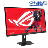 ASUS ROG Strix XG27ACMES 27-inch QHD Fast IPS Gaming Monitor front view