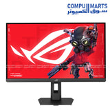 ASUS ROG Strix XG27UCMG 27-inch 4K UHD 240Hz Fast IPS gaming monitor front view on stand.