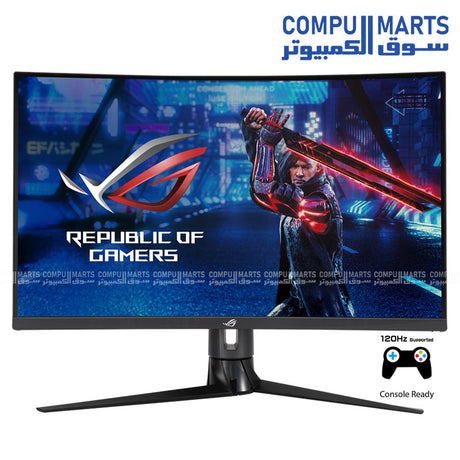 ASUS ROG Strix XG32VC – 31.5" QHD 170Hz Curved Gaming Monitor – VA Panel