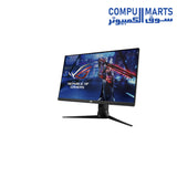 ASUS ROG Strix XG27AQ 27 inch monitor featuring 1ms GTG response time, 95 percent DCI-P3 color space, and Adaptive-Sync support for gaming setups in Egypt
