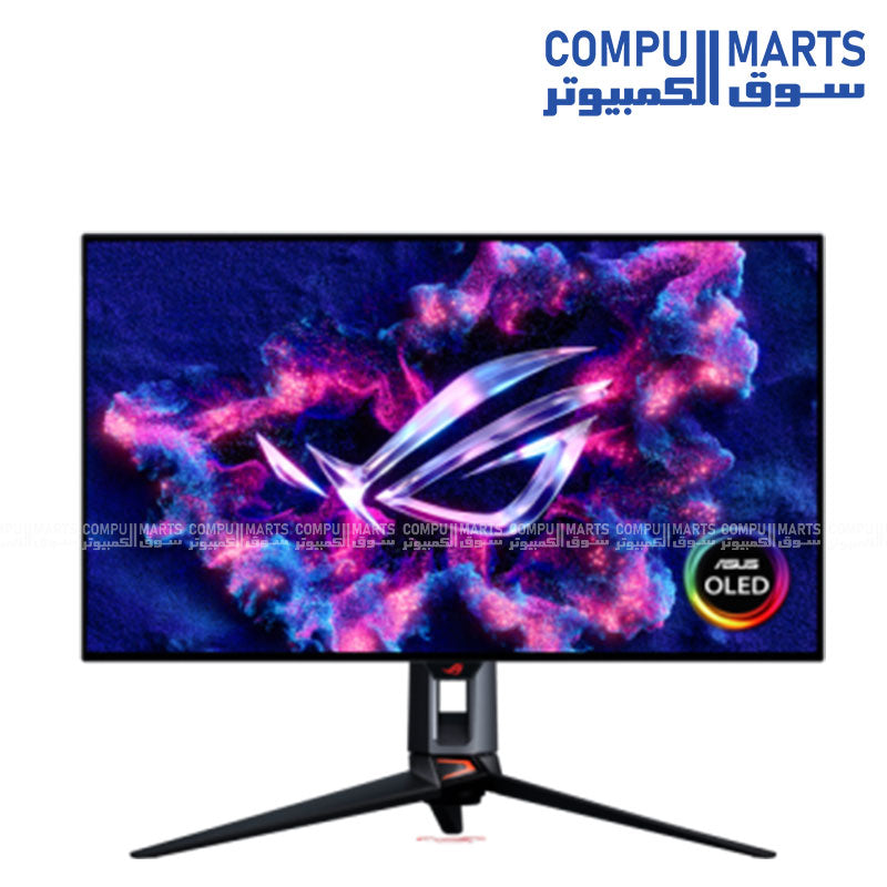 ASUS ROG Swift OLED PG32UCWM 31.5 Inch UHD 4K 240Hz WOLED TrueBlack Glossy Dual Mode Gaming Monitor DP 2.1 HDMI 2.1 90W USB-C