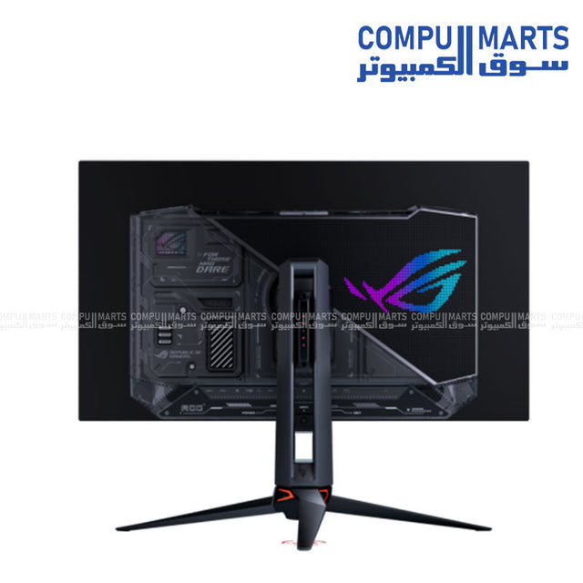 ASUS ROG Swift OLED PG32UCWM 31.5 inch 4K 240Hz WOLED TrueBlack Glossy gaming monitor featuring DisplayPort 2.1 UHBR20 HDMI 2.1 and 90W USB-C connectivity