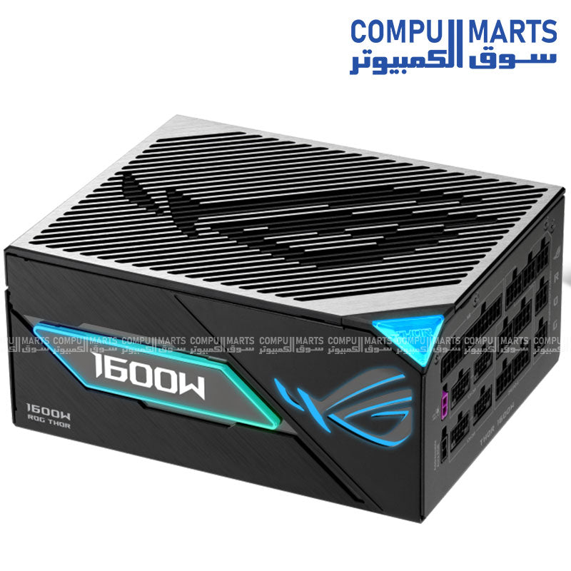 ASUS ROG Thor 1600W Titanium III EVO featuring ROG Equalizer 12V-2x6 PCI-E cables