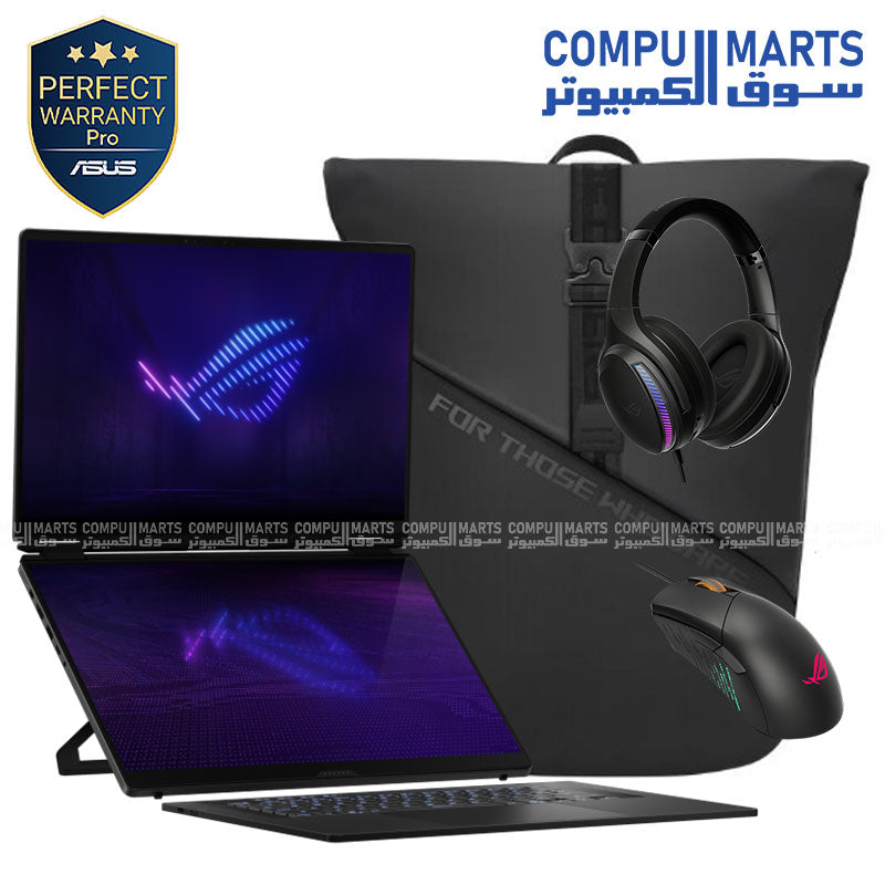 ASUS ROG Zephyrus Duo 16 (2026) GX651AX-SR264W 3K OLED 120Hz – Core Ultra 9 386H – RTX 5090 24GB – 64GB RAM – 2TB SSD