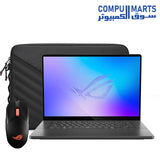 ASUS ROG Zephyrus G16 GU606AR-TB321W gaming laptop with Intel Core Ultra 9 386H processor, RTX 5070 Ti Laptop GPU, 32GB LPDDR5X memory, 1TB PCIe 4.0 SSD and 16-inch 2.5K OLED 240Hz display