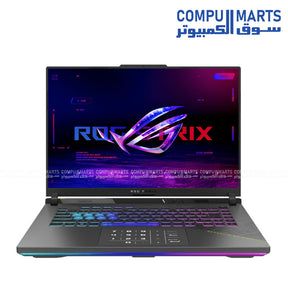 ASUS ROG Strix G16 G614PR-RV009W – Gaming Laptop – AMD Ryzen 9 8940HX – NVIDIA GeForce RTX 5070 Ti 12GB – 32GB DDR5 RAM – 1TB SSD – 16-inch WUXGA 165Hz Display – Aura Sync RGB – Windows 11
