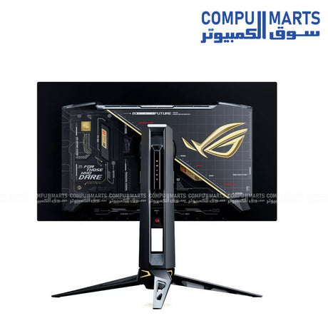ROG Swift OLED PG27AQWP-G EDITION 20 540Hz gaming monitor with 26.5 inch WOLED panel, 2560x1440 resolution, HDR10 support, and 0.02ms GTG response time