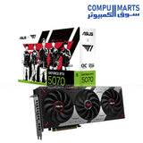 ASUS T1 GeForce RTX 5070 12GB GDDR7 OC Edition graphics card