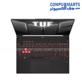 ASUS TUF A16 FA607NUG Gaming Laptop with Ryzen 7 7445HS- RTX 4050 6GB- 16GB RAM- 512GB SSD- and 16-inch 144Hz WUXGA Display - Mecha Gray