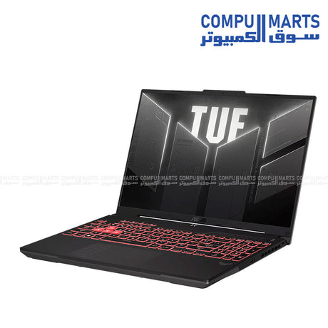ASUS TUF A16 FA607NUG Gaming Laptop with Ryzen 7 7445HS- RTX 4050 6GB- 16GB RAM- 512GB SSD- and 16-inch 144Hz WUXGA Display - Mecha Gray