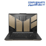 ASUS TUF A16 FA617NSR، AMD Ryzen 7 7435HS، 16 جيجابايت رام، 512 جيجابايت SSD، AMD Radeon RX 7600S، 16 بوصة FHD IPS 165Hz، Windows 11