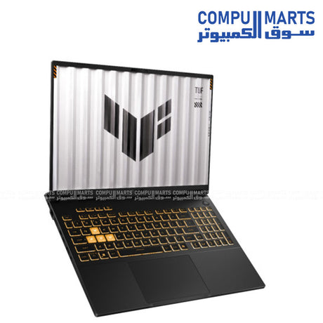 ASUS TUF F16 FX608JHI-TU657W gaming laptop with Intel Core i7-14650HX, RTX 5050 8GB, 16GB DDR5 and 16-inch 144Hz display