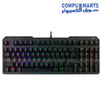 ASUS TUF Gaming K3 Gen II 96% keyboard with per-key RGB lighting and Aura Sync