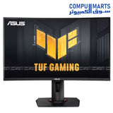 ASUS TUF VG279QM5F gaming monitor 27 inch Full HD Fast IPS 260Hz 0.3ms G-SYNC compatible display available in Egypt