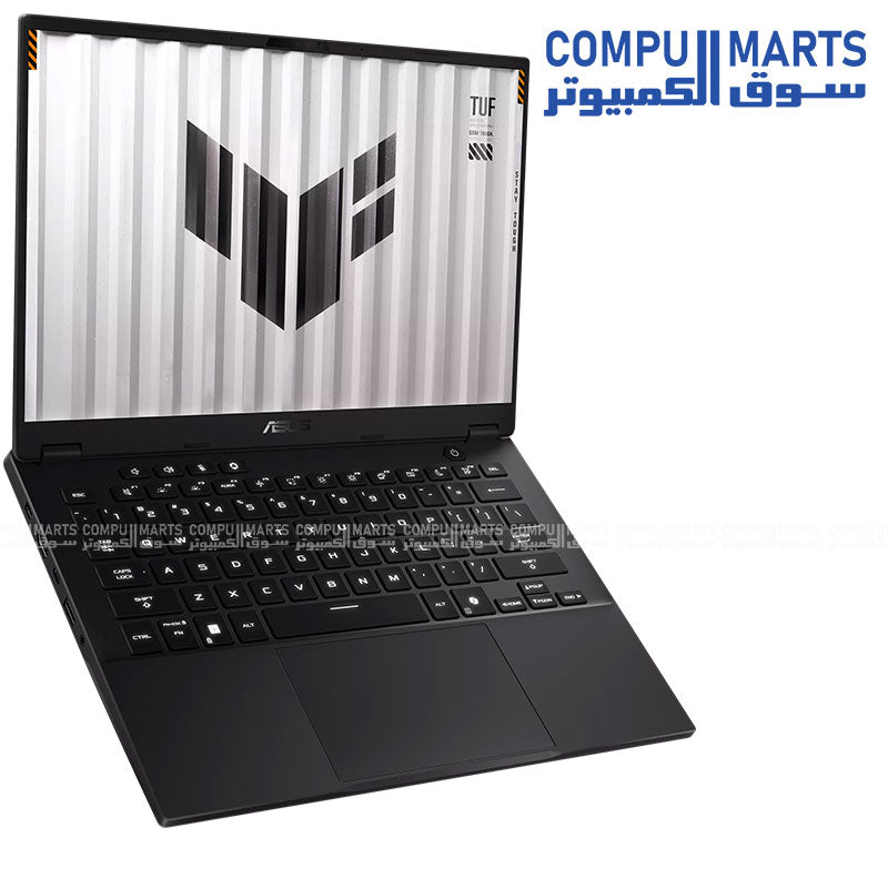 ASUS TUF Gaming A14 laptop FA401EA with AMD Ryzen AI MAX+ 392, Radeon 8060S graphics, 64GB RAM, 2TB SSD, 14-inch 2.5K 165Hz display, Windows 11