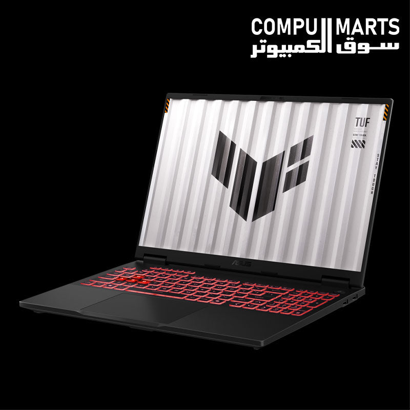 ASUS TUF Gaming A16 gaming laptop with 16GB DDR5 RAM and 1TB SSD