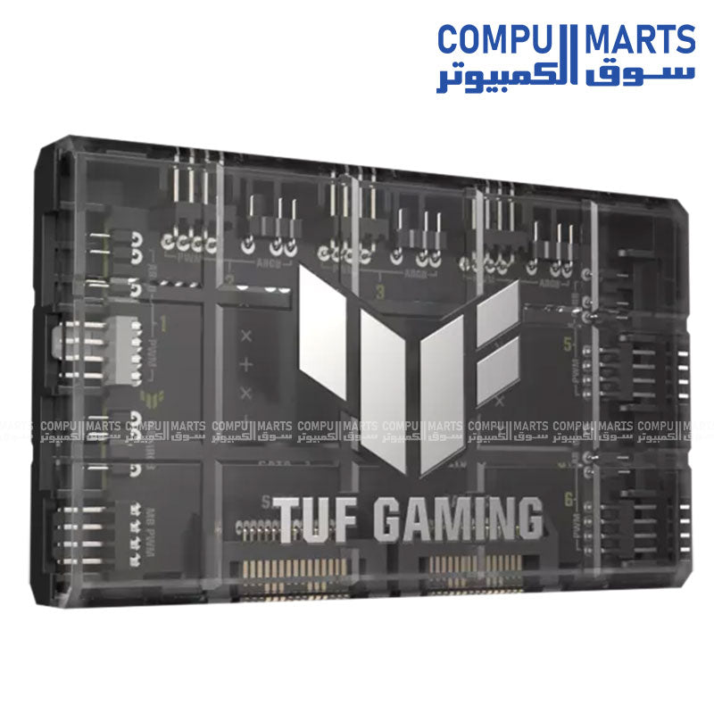 ASUS TUF Gaming ARGB PWM Fan Hub – 6-Port PWM and ARGB Controller – Egypt