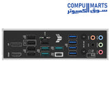 ASUS TUF Gaming B850M-PLUS WiFi AMD AM5 B850 mATX Motherboard, 14+2+1 80A DrMOS Stages, DDR5, PCIe 5.0, 3X M.2, Wi-Fi 6E, 2.5Gb LAN, DP, HDMI, USB 10Gbps ; 20Gbps Type-C, BIOS Flashback, Aura Sync