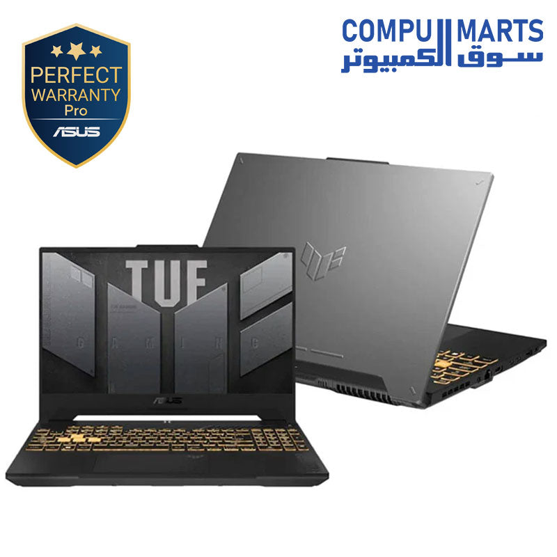 ASUS TUF Gaming F15 FX507ZI4-LP034W Core i7-12700H- 16GB DDR4 Ram- 512GB SSD- RTX 4070 8GB- 15.6 FHD IPS 144HZ- Win 11 ( 1 Year Perfect Warranty )