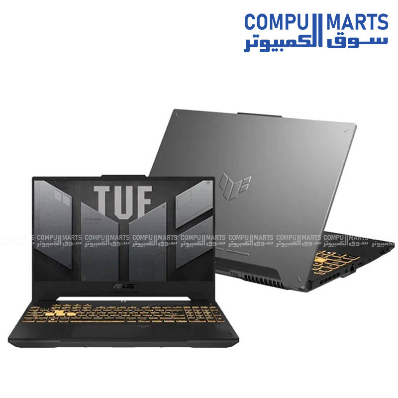 ASUS TUF Gaming F15 FX507ZI4-LP034W Core i7-12700H- 16GB DDR4 Ram-512gb  SSD- RTX 4070 8GB- 15.6-inch, FHD IPS 144HZ- Win 11ضمان سنة واحدة شامل
