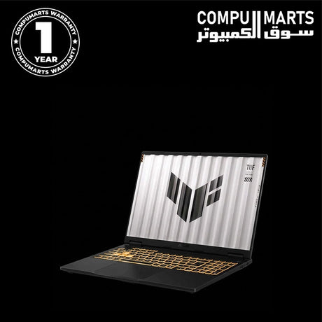 ASUS TUF Gaming F16 featuring 16-inch FHD+ 165Hz IPS display and Jaeger Gray color