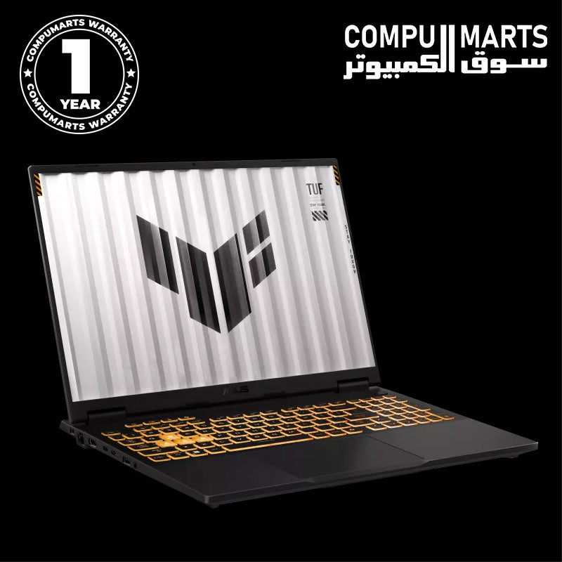 ASUS TUF Gaming F16 i7 14650HX RTX 5070 gaming laptop.