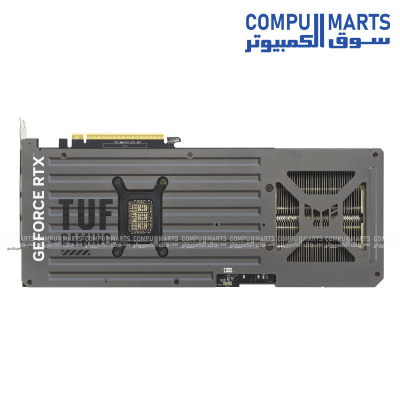 ASUS TUF Gaming GeForce RTX 5070 Ti 16GB GDDR7 Graphics Card – Front View
