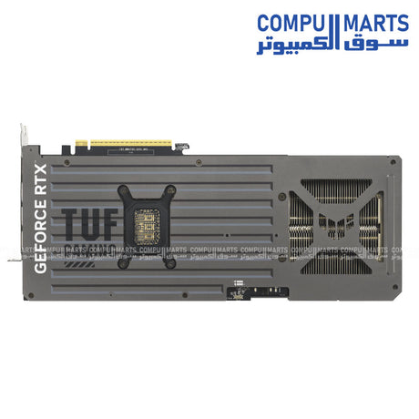 ASUS TUF Gaming GeForce RTX 5070 Ti 16GB GDDR7 Graphics Card – Front View
