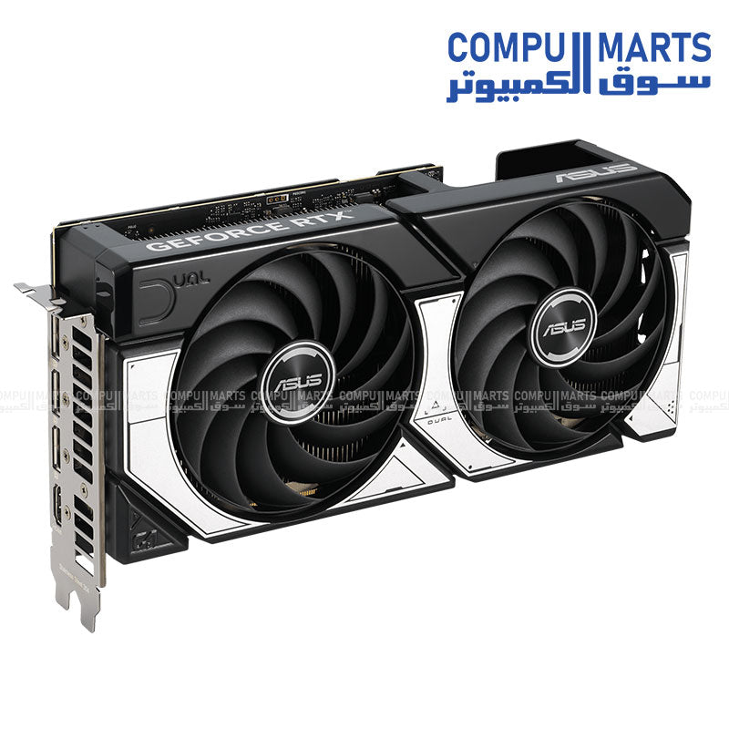 ASUS TUF Gaming GeForce RTX 5070 Ti 16GB GDDR7 Graphics Card – Front View
