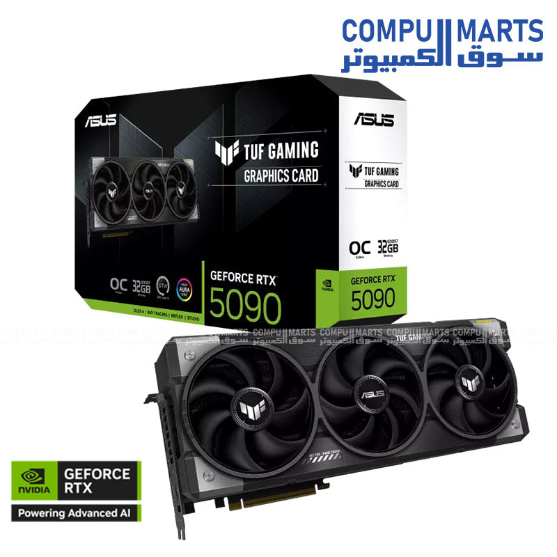 ASUS TUF Gaming GeForce RTX 5090 OC Edition 32GB GDDR7 Graphics Card- 007 First Light GeForce RTX 50 Series Bundle