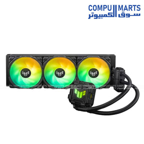 ASUS TUF Gaming LC II 360 ARGB Liquid CPU Cooler – Triple Fan – Egypt