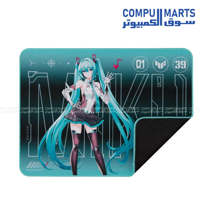 ASUS TUF Gaming P1 Hatsune Miku portable gaming mouse pad