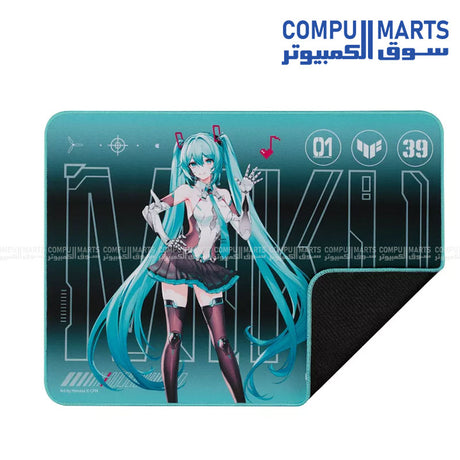 ASUS TUF Gaming P1 Hatsune Miku portable gaming mouse pad