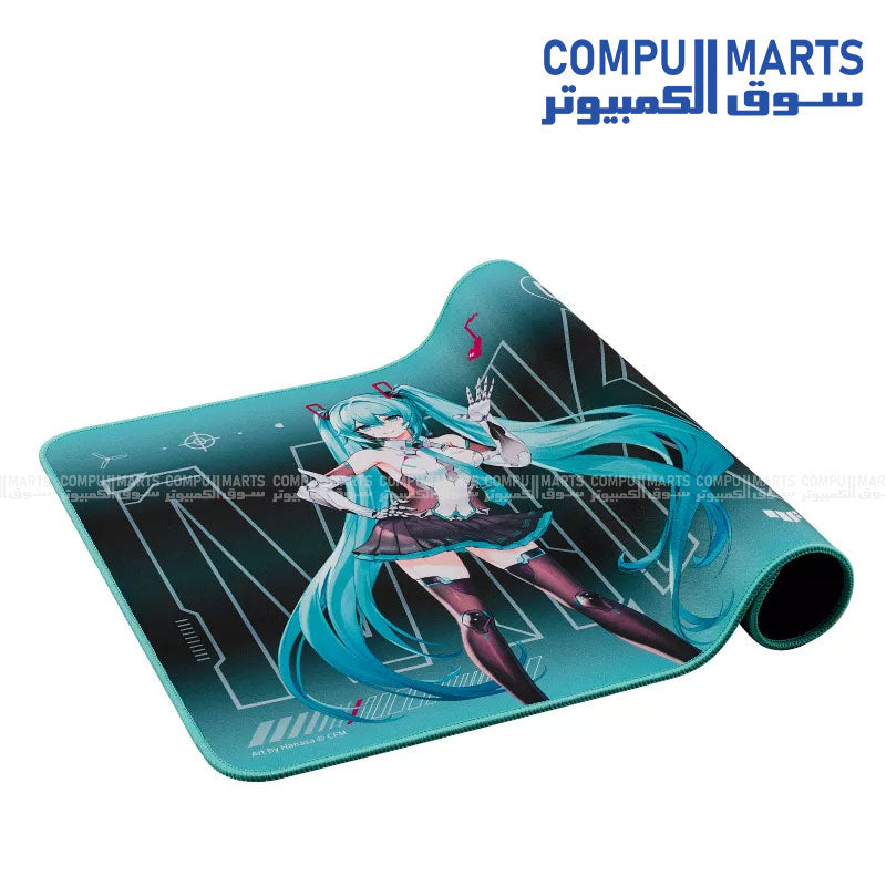 ASUS TUF Gaming P1 Hatsune Miku portable gaming mouse pad