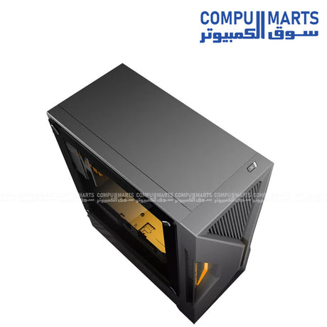 ASUS TUF Gaming T500 desktop PC with Intel UHD Graphics, TPM 2.0 security, 15L mini tower chassis and Solar Eclipse Gray finish