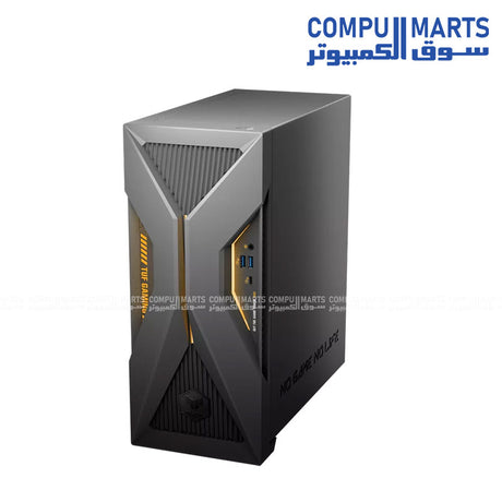 ASUS TUF Gaming T500MV-C5R16G5060W desktop featuring Intel Core 5 processor, RTX 5060 DUAL graphics and Windows 11 Home