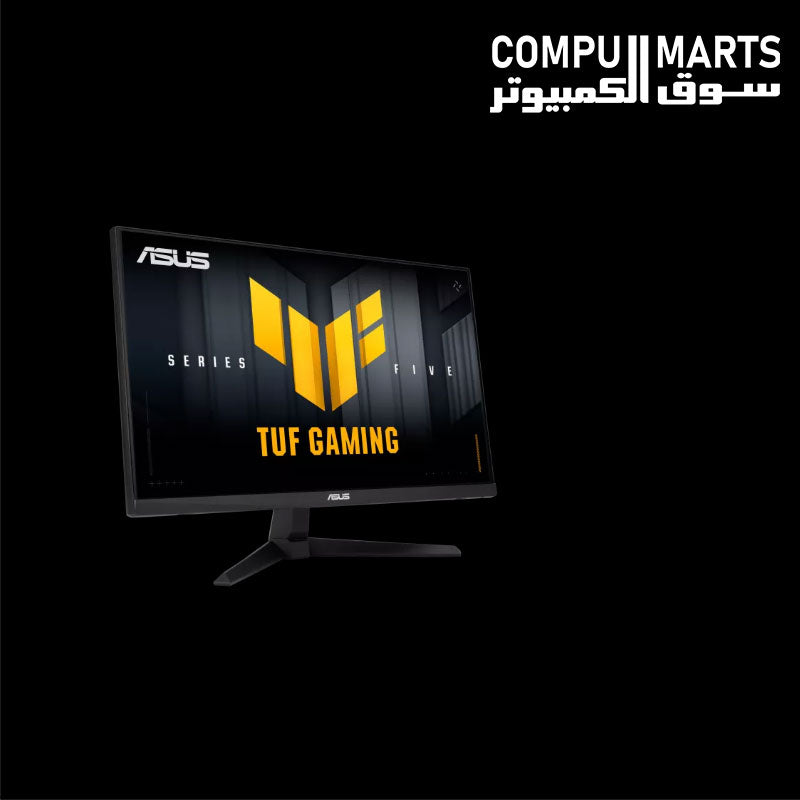 ASUS 27 inch gaming monitor with 2560x1440 resolution 165Hz refresh rate HDR10 support and built in stereo speakers from Compumarts