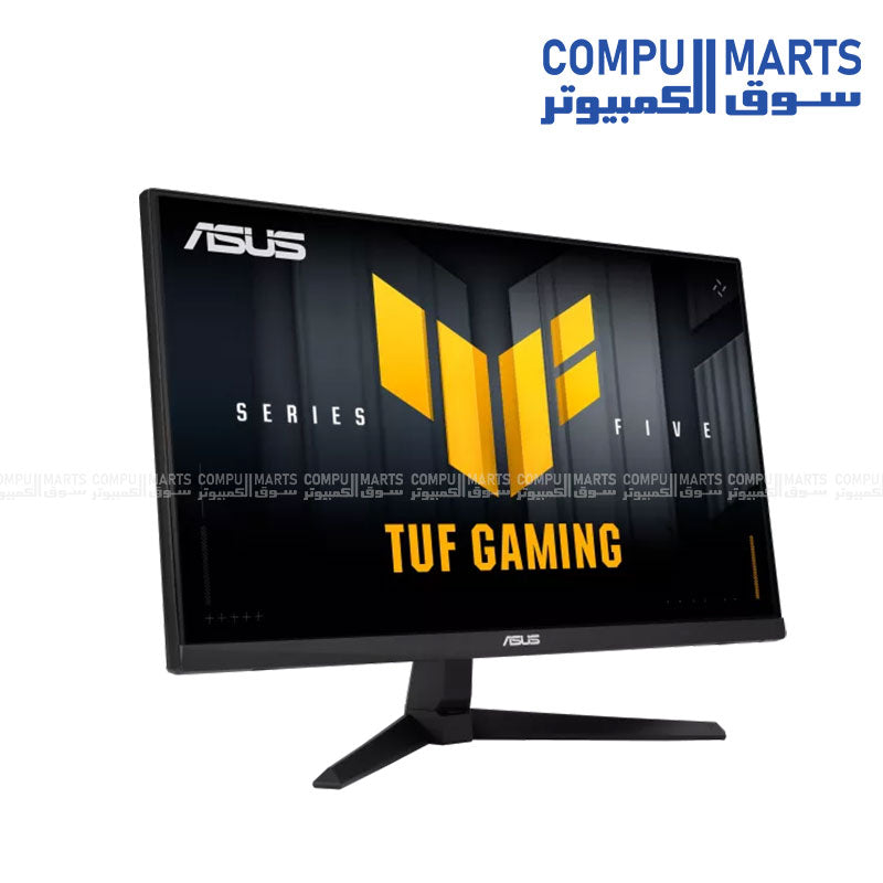 ASUS 27 inch gaming monitor with 2560x1440 resolution 165Hz refresh rate HDR10 support and built in stereo speakers from Compumarts