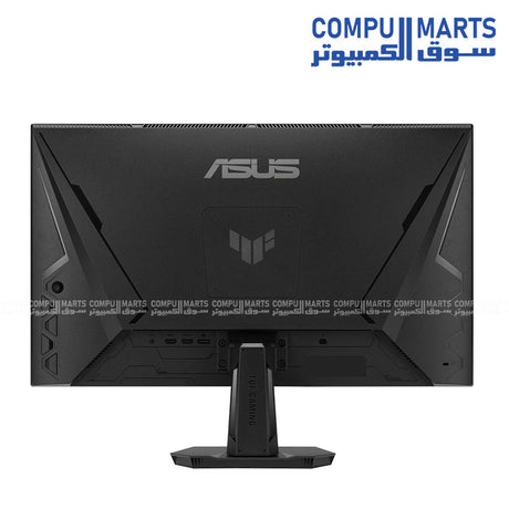 ASUS TUF Gaming VG27AQM5F 320Hz gaming monitor setup with adjustable stand