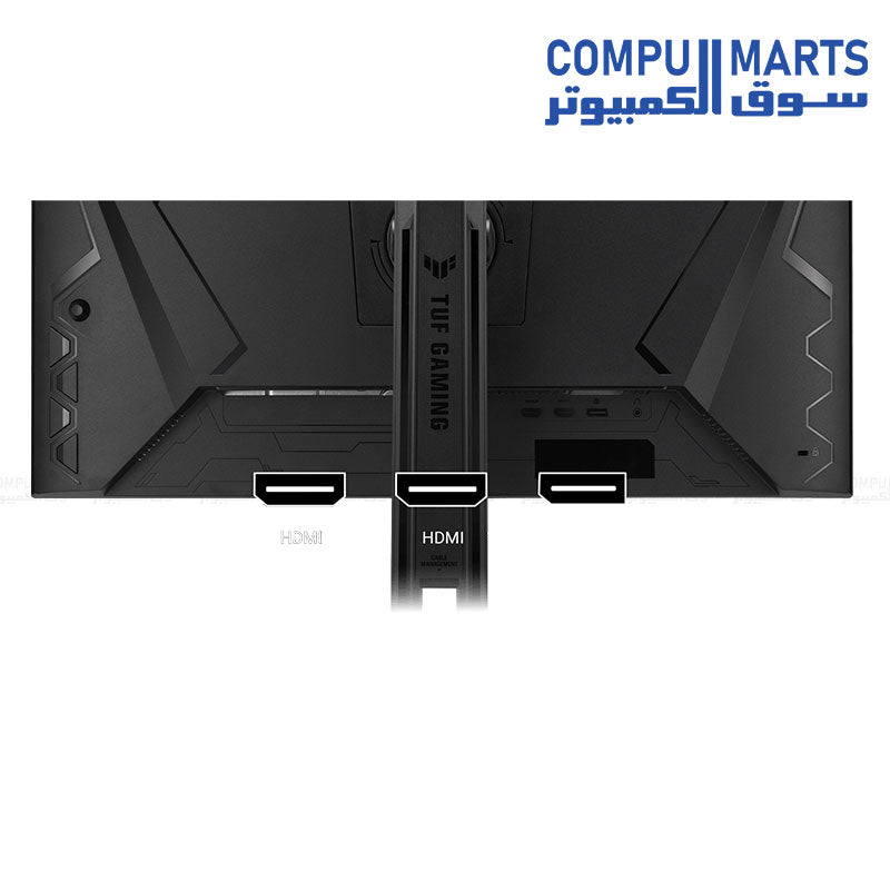 TUF Gaming VG27AQMEL5F monitor with 1ms GTG and 0.3ms minimum response time