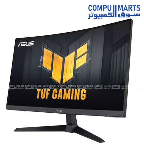 High refresh rate curved gaming monitor featuring 1500R curvature FreeSync Premium support and ELMB technology for smooth competitive gameplay performance