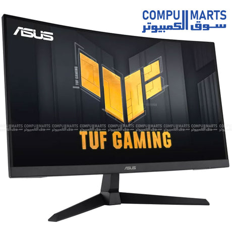 ASUS TUF Gaming display with 90 percent DCI-P3 color coverage anti-glare screen and Adaptive-Sync technology for immersive fast-paced gaming sessions