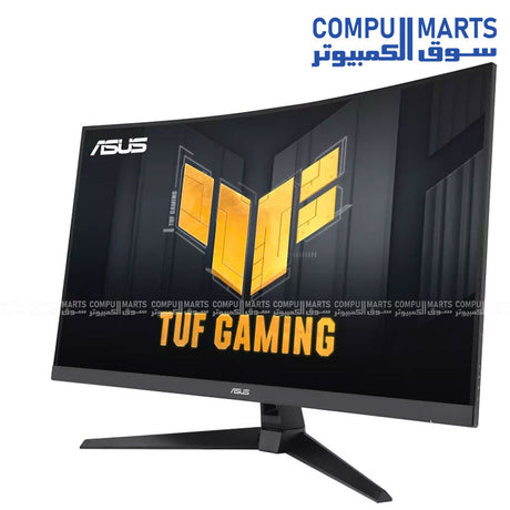 ASUS QHD 180Hz curved gaming monitor with HDR10