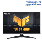 ASUS TUF Gaming VG328QA1A gaming monitor with 31.5 inch Full HD VA display, 170Hz refresh rate, 1ms MPRT response time, and FreeSync Premium support in Egypt