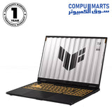 ASUS TUF Gaming F16 laptop with Intel i7-14650HX and RTX 5070