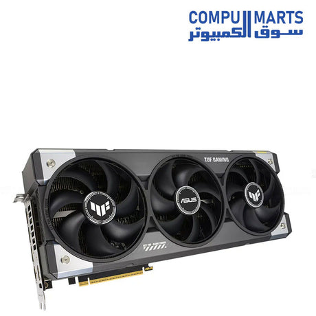 ASUS TUF RTX 5080 OC 16GB GDDR7 Gaming Graphics Card with PCIe 5.0, HDMI 2.1b, DisplayPort 2.1b, and 8K Support