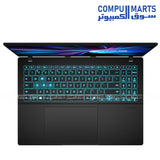 Backlit keyboard of ASUS V16 V3607 gaming laptop – Arabic layout
