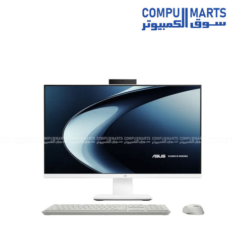 ASUS V470VAK-WPE1617W all-in-one PC with Intel Core 7 240H, 27-inch FHD 100Hz display and 16GB DDR5 at Compumarts